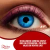 Zoelibat Eyecatcher Wochen-Kontaktlinsen Electro Blue Produktbild-Vorschau 9