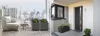 Lamela Blumentopf | Karo | 40x60cm | Beige Beton Produktbild-Vorschau 2