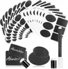com-four® 150-teiliges Tafelstickerset - vielseitiges Produktbild-Vorschau 1