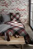 Fleuresse Aspen Biber Bettwäsche 155x220 Karo Streifen Produktbild-Vorschau 1