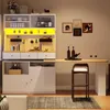 Flieks Hochschrank Küchenschrank mit ausziehbarem Tisch, Produktbild-Vorschau 2