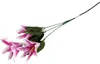 Lila decoratieve tak met 3 liliebloemen (60 cm) Productafbeelding-voorbeeld 3