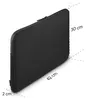 Hama Laptop-Sleeve Neoprene,36-40 cm (14,1"-15,6"), Schwarz Produktbild-Vorschau 3