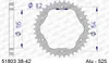 AFAM Kettenrad Alu Standard - 525 - AFAM-Kettenradträger Produktbild-Vorschau 2