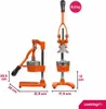 Sareva Citruspers - Gietijzer - Model Sifon - Zwart Productafbeelding-voorbeeld 7