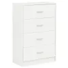 WOHNLING Sideboard WL5.864 Weiß Hochglanz 60x90x30 cm Produktbild-Vorschau 5