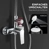 Duschsystem mit Armatur, mit Ablage, 25 X 25 cm Rund Produktbild-Vorschau 3