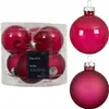 Christbaumkugeln Festive Pink 3 x transparent & 3 x matt Ø Produktbild-Vorschau 4