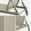 Set 2 lettini prendisole in acciaio multiposizione, Verde Anteprima dell’immagine prodotto 4