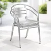 2 Stück stabile Aluminuim Bistrostühle Gartenstuhl Produktbild-Vorschau 3