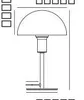 2er Set | Ellen Mini | Tischlampe | Bordeaux Produktbild-Vorschau 6