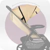 Passeggino sportivo MoMi MIYA EVA beige Anteprima dell’immagine prodotto 6