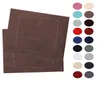 Premium-Set 50x70cm 100% Baumwolle 650g/m² Nussbraun Produktbild-Vorschau 3