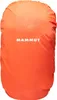 An orange backpack cover with the Mammut logo and name printed on it. Náhled obrázku produktu