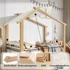Letto per bambini Merax 90x190 cm, letto a casetta in legno Anteprima dell’immagine prodotto 9