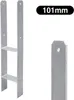 2x 111MM Pfostenanker H-Anker Pfostenträger Pfostenanker Produktbild-Vorschau 1