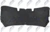NTY EZC-NS-017 Motorraumdämmung für NISSAN Qashqai / Produktbild-Vorschau 1
