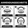Flauschiger Autolenkradbezug für den Winter, Produktbild-Vorschau 4