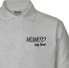 Huuraa Herren Polo Shirt Miami my love M Sport Grey Bio Produktbild-Vorschau 2