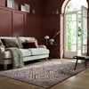 Wohnzimmerteppich mit Fransen - traditionelles geometrisches Muster_Rot_Rechteckig_#sku_BARK503119375931-BARK503119375932-BARK503119375933-BARK503119375934# Produktbild-Vorschau