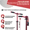 SIX DEGREES Aluminium Scooter 205 mm racing red, Produktbild-Vorschau 5
