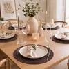 Platzset Kunstleder rund, 2in1 Wende-Tischunterlage, Produktbild-Vorschau 8