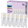 Philips 6x LED-Lampe G9 Kapsel G9 1,9W = 25W 220lm 2700K Produktbild-Vorschau 1