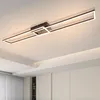 ZMH lampa sufitowa LED lampa sufitowa czarna rama lampa do Podgląd zdjęcia produktu 1