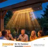 ZMH Promiennik podczerwony zewnętrzny 2000W stopnie grzania Podgląd zdjęcia produktu 2