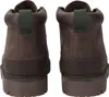 The back view of two brown leather boots. Produktbild-Vorschau