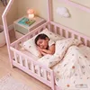 Hausbett ‘Hesel’ für Kinder mit Rausfallschutz 90 x 200 cm Produktbild-Vorschau 5
