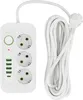 Rallonge multiprise KOBI LINEA PRO Blanc 3 compartiments Voir les images du produit 1