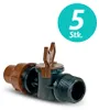 5x Rain Bird Kugelhahn ¾'' AG 13/16 mm PE-Rohr Produktbild-Vorschau 1