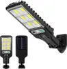 2 Stück LED Solar Straßenleuchte Außen Garten Solarleuchte Produktbild-Vorschau 1