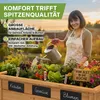 TTL GARDEN LARENA XL Holz Hochbeet 210x90x84cm mit Produktbild-Vorschau 7