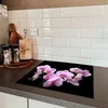 KitchenYeah© Herdabdeckplatte Orchidee - Blumen - Rosa - Produktbild-Vorschau 5