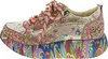 Laura Vita Damen Sneaker floral Leder mit Reißverschluss Produktbild-Vorschau 22