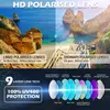 LINVO Sonnenbrille Herren Polarisiert Verspiegelt TR90 Produktbild-Vorschau 4