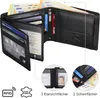 Leder Geldbörse Herren Portemonnaie RFID Querformat Produktbild-Vorschau 5