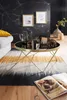 Couchtisch Ø 82 cm Schwarz / matt Gold Beistelltisch Produktbild-Vorschau 3