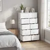 SONGMICS Kommode, Schrank, 10 Stoffschubladen, für Produktbild-Vorschau 9