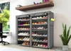 Schuhschrank, Stoff, Schuhregal, Garderobe XXL Produktbild-Vorschau 2