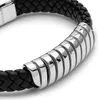 SERASAR | Lederarmband für Männer [Helix] mit Silber Produktbild-Vorschau 8