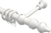 Interdeco Gardinenstange / Vorhangstange Weiß, Typ Classic Produktbild-Vorschau 1