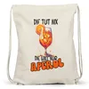 Die tut nix die will nur Aperol Turnbeutel Sommergetränk Produktbild-Vorschau 3