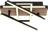 Globo Lighting Deckenleuchte Metall schwarz matt, LED Produktbild-Vorschau 2