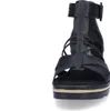 Rieker Damen Sandalette T-Riemen Keilabsatz und Produktbild-Vorschau 24