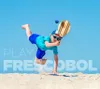 Frescobol Paddel Set - Strand Streifen Produktbild-Vorschau 4