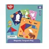 Tooky Toy Tangram Puzzle Puzzle pro děti Učící se tvary Náhled obrázku produktu 8