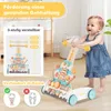 GOPLUS Lauflernwagen Holz, höhenverstellbar Baby Produktbild-Vorschau 4